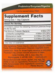 8 BILLION ACIDOPHILUS & BIFIDUS 60 VEG CAPS