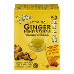 Ginger honey crystals