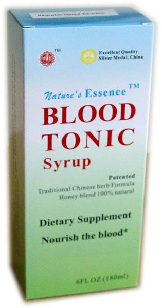 Blood tonic syrup